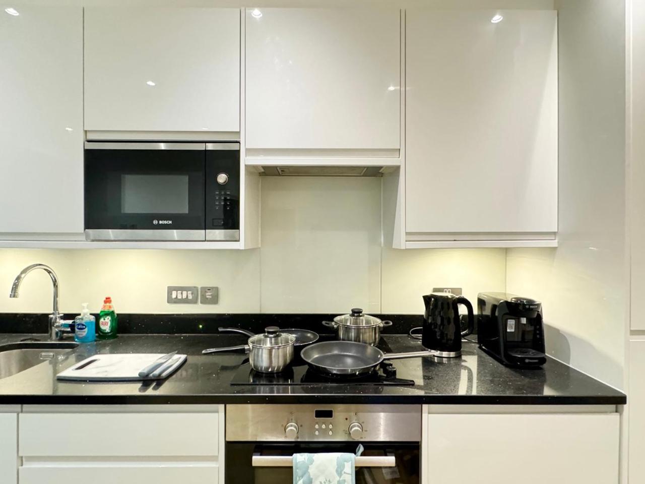 Luxury 2 Bedroom Apartment In Central Croydon With Free Parking Bagian luar foto